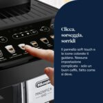 De'Longhi Magnifica Evo ECAM292.81.B, Macchina da caffè Automatica, Chicchi macinati al momento, Caraffa MontaLatte Automatica per Cappuccini, 7 Bevande One Touch, Spegnimento Programmmabile, Nero - immagine 4