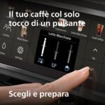 PHILIPS Serie 5500 Macchina per Espresso Completamente Automatica - 20 caffè Caldi e con Ghiaccio, Sistema LatteGo Veloce da Pulire, 40% Più Silenziosa con SilentBrew, QuickStart, Grigio (EP5544/50) - immagine 5
