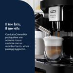 De'Longhi Magnifica Evo ECAM292.81.B, Macchina da caffè Automatica, Chicchi macinati al momento, Caraffa MontaLatte Automatica per Cappuccini, 7 Bevande One Touch, Spegnimento Programmmabile, Nero - immagine 5