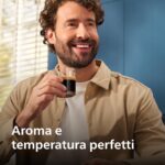 PHILIPS Serie 5500 Macchina per Espresso Completamente Automatica - 20 caffè Caldi e con Ghiaccio, Sistema LatteGo Veloce da Pulire, 40% Più Silenziosa con SilentBrew, QuickStart, Grigio (EP5544/50) - immagine 7