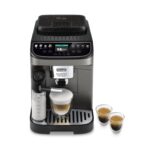 De’Longhi Magnifica Evo Next – Perfetto Macchina da Caffè Automatica, LatteCrema Montalatte Automatico, 13 Bevande in un Solo Tocco, Display Touch a Colori, Titanio e Nero (ECAM312.80.TB) - immagine 4