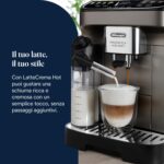 De’Longhi Magnifica Evo Next – Perfetto Macchina da Caffè Automatica, LatteCrema Montalatte Automatico, 13 Bevande in un Solo Tocco, Display Touch a Colori, Titanio e Nero (ECAM312.80.TB) - immagine 8