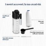 De’Longhi Magnifica Evo Next – Perfetto Macchina da Caffè Automatica, LatteCrema Montalatte Automatico, 13 Bevande in un Solo Tocco, Display Touch a Colori, Argento e Nero (ECAM312.80.SB) - immagine 9