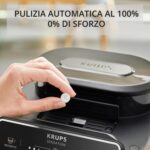 Krups Sensation, Macchina Caffè Chicchi con Touch Screen Intuitivo, Montalatte Integrato per Caffè, Cappuccino e Altre Bevande, Ricette Personalizzabili, Pulizia Automatica, 1450 W, EA910B, Nero - immagine 6