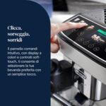 De’Longhi Magnifica Evo Next – Perfetto Macchina da Caffè Automatica, LatteCrema Montalatte Automatico, 13 Bevande in un Solo Tocco, Display Touch a Colori, Argento e Nero (ECAM312.80.SB) - immagine 6