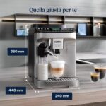 De’Longhi Magnifica Evo Next – Perfetto Macchina da Caffè Automatica, LatteCrema Montalatte Automatico, 13 Bevande in un Solo Tocco, Display Touch a Colori, Argento e Nero (ECAM312.80.SB) - immagine 8